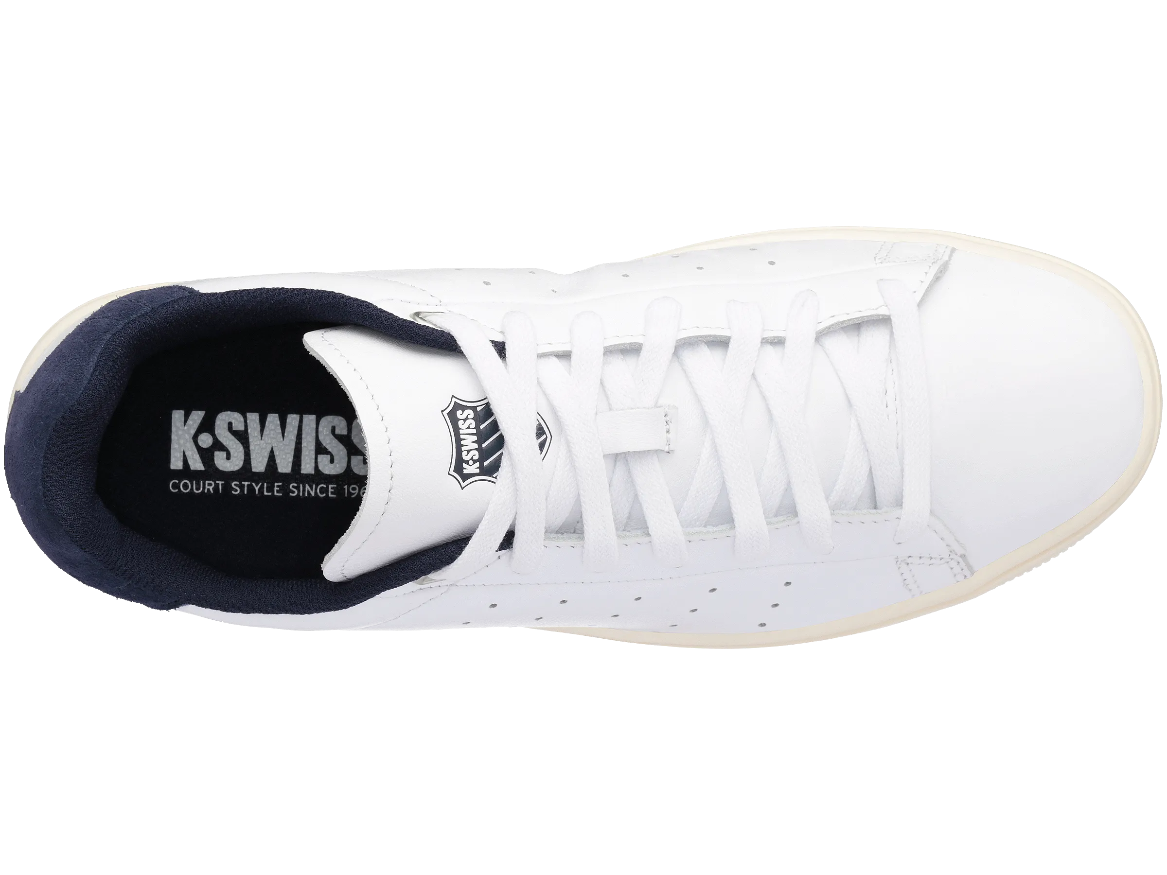 06596-159-M | COURT FRASCO II | WHITE/NAVY/ANTIQUE WHITE