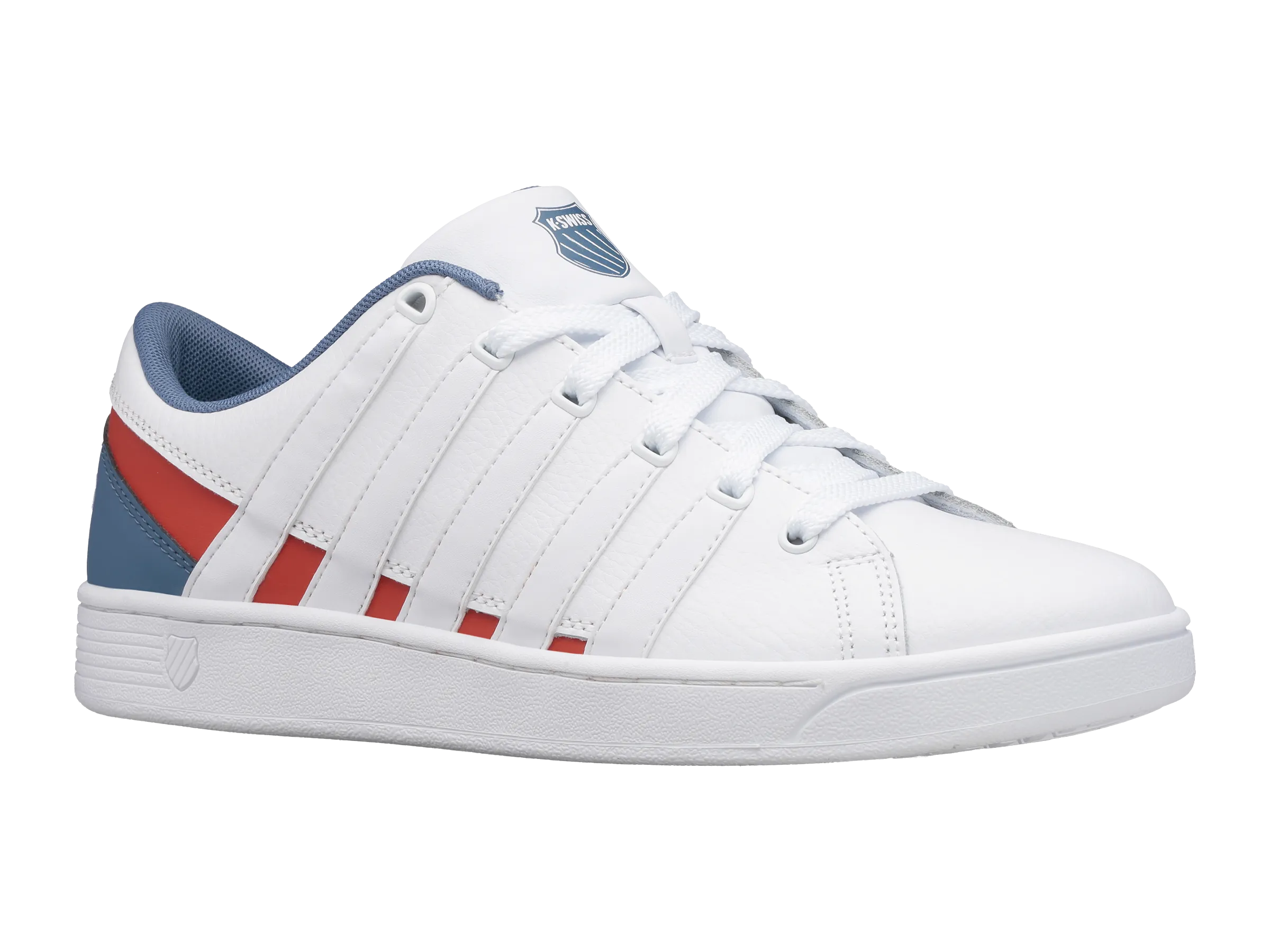 06999-927-M | MENS RAMLI COURT | WHITE/BLUE HORIZON/RED CLAY