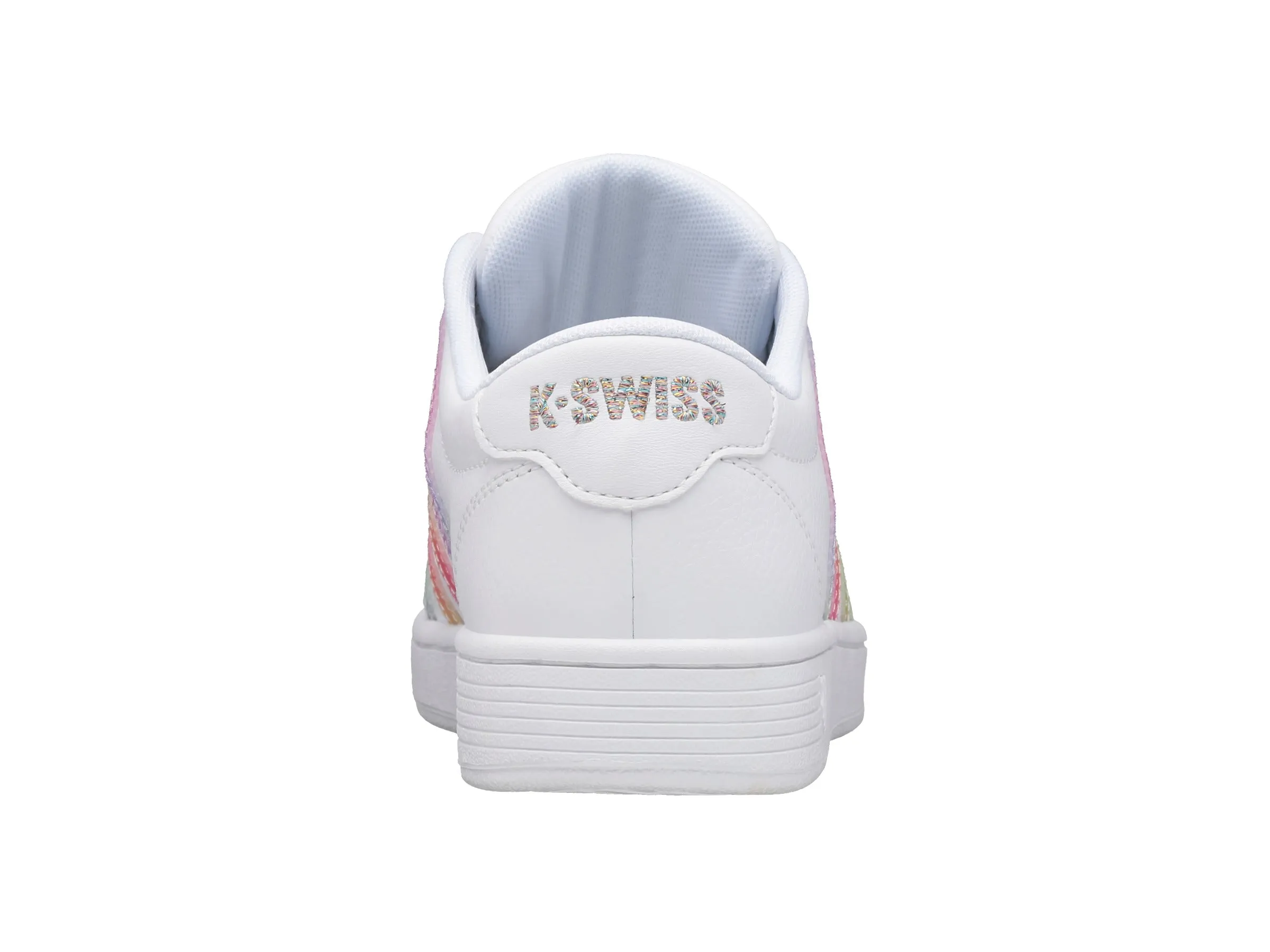 96793-103-M | COURT PRO II | WHITE/PASTEL RAINBOW