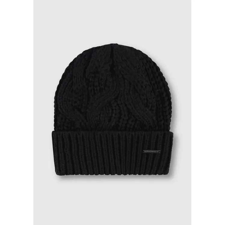 AAF Beanie For Detachable Pom Pom Black