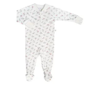 Bamboo baby sleeper - Floral