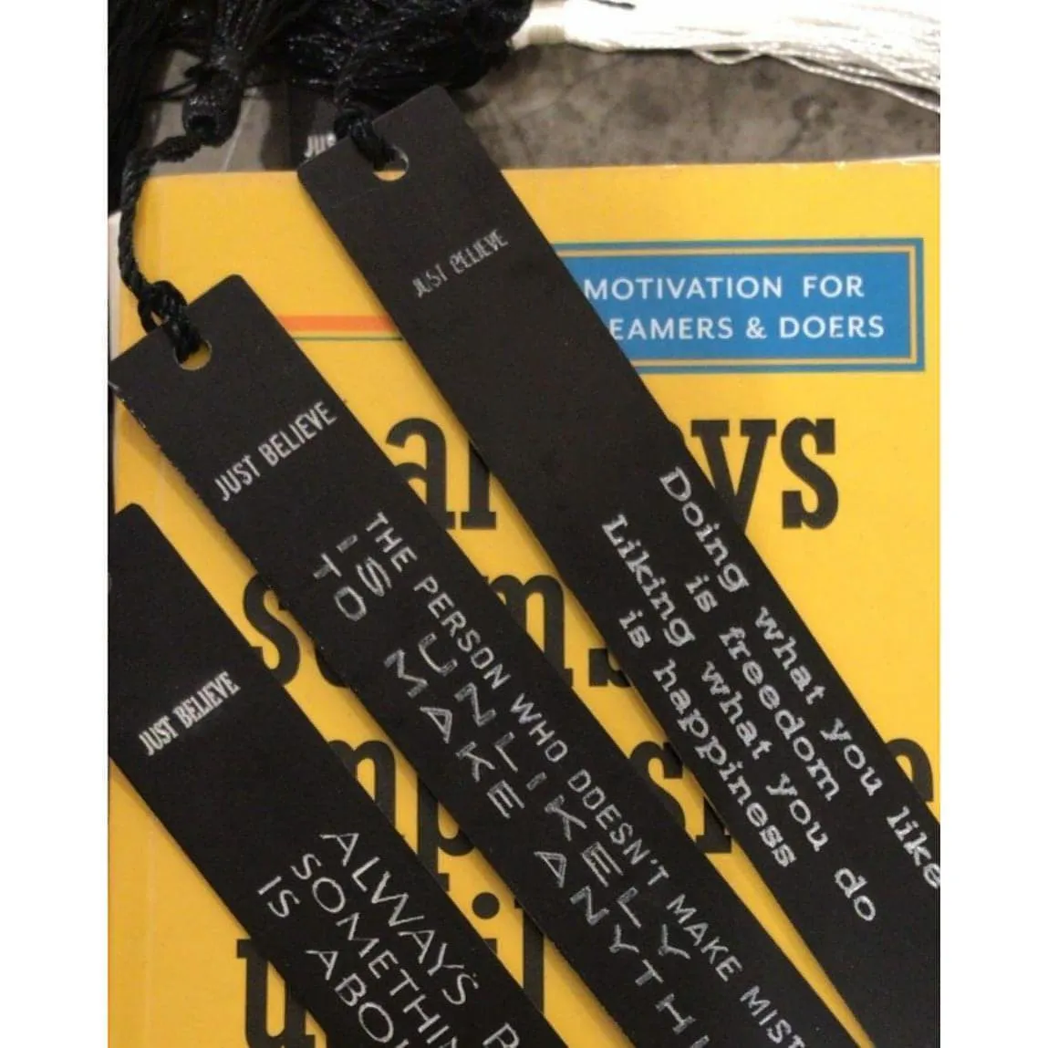 Black Bookmark