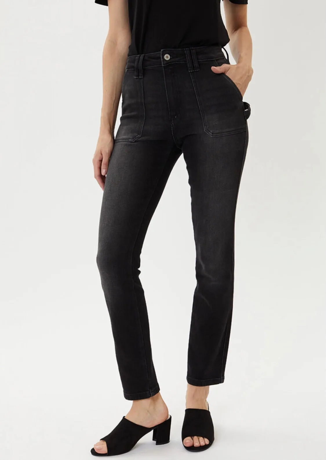 Black Carpenter KanCan Jeans