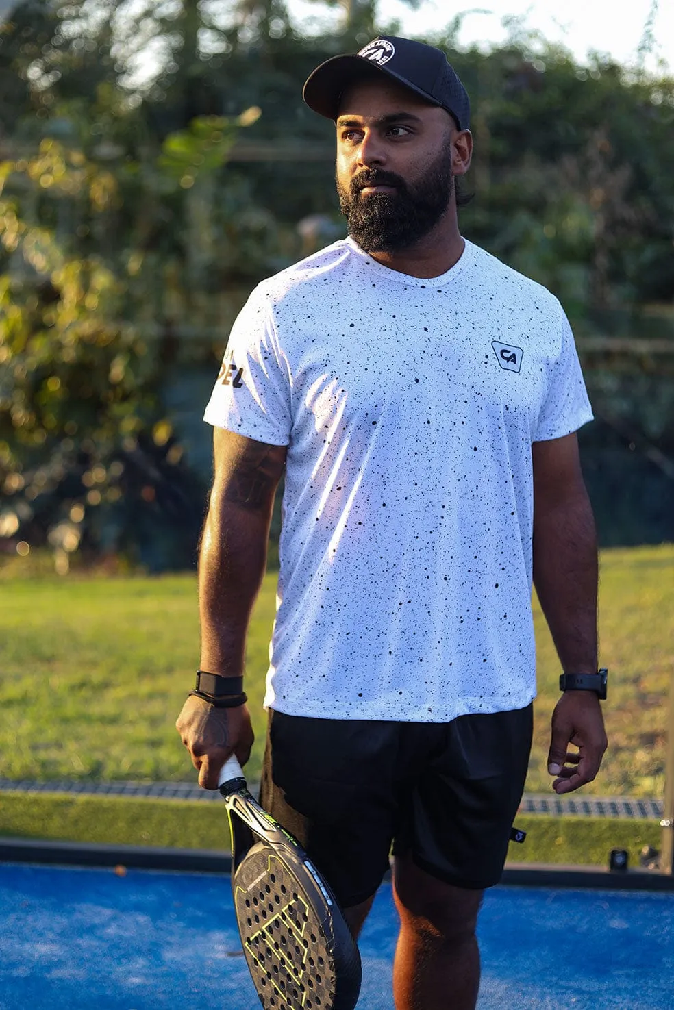 CA Padel Shirt | Ink Splatter