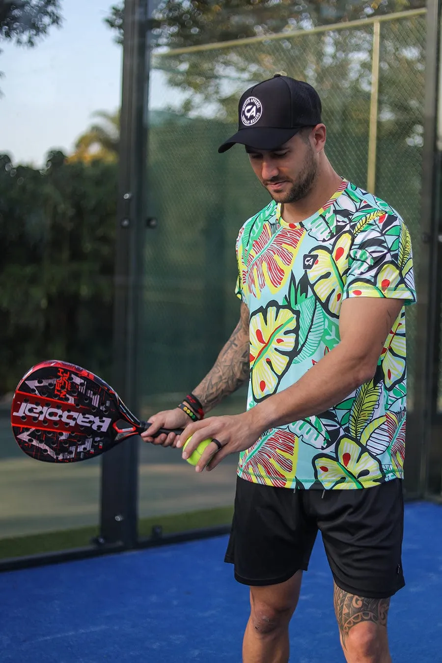 CA Padel Shirt | Leafy Greens