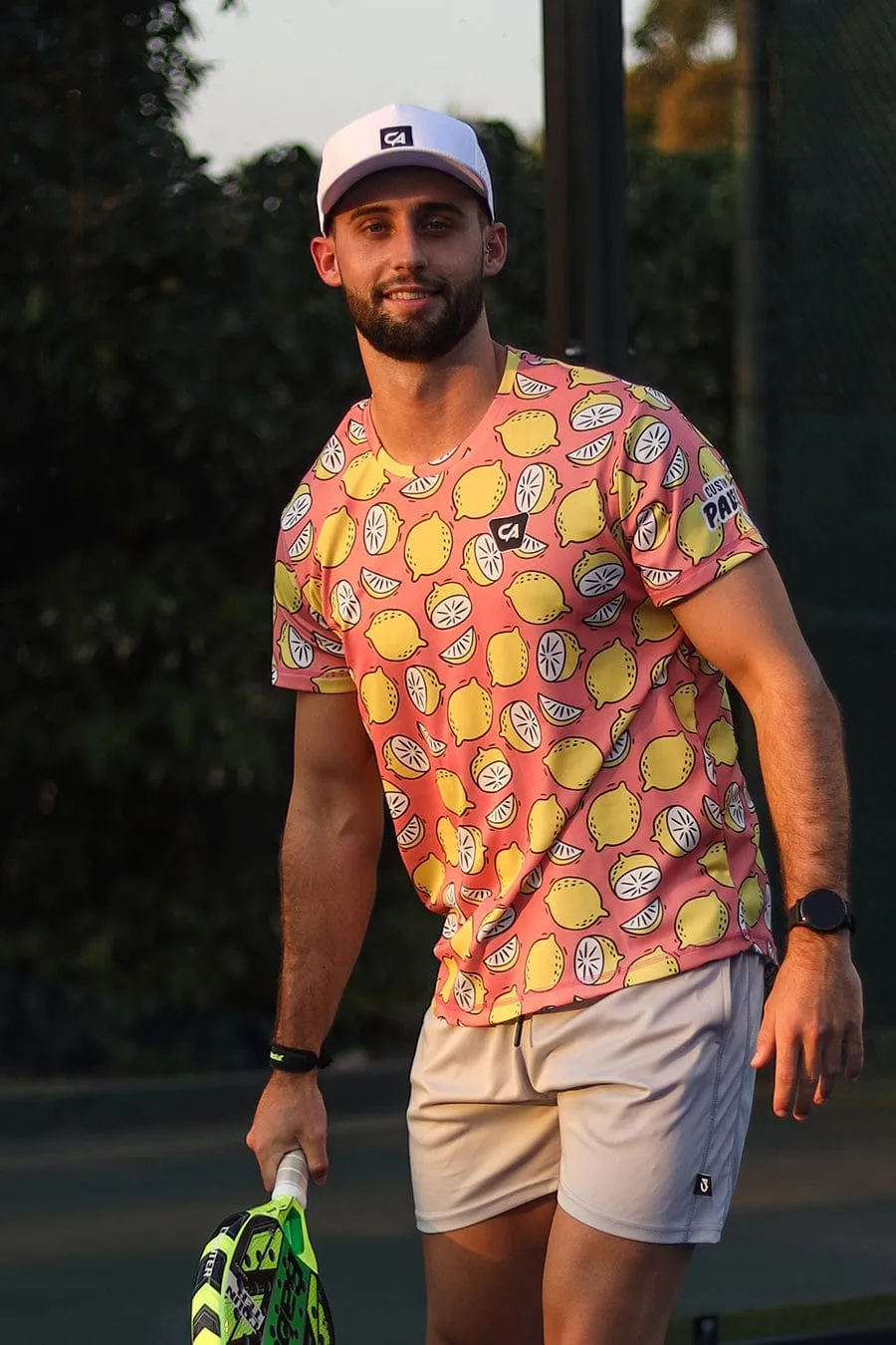 CA Padel Shirt | Peachy Lemons