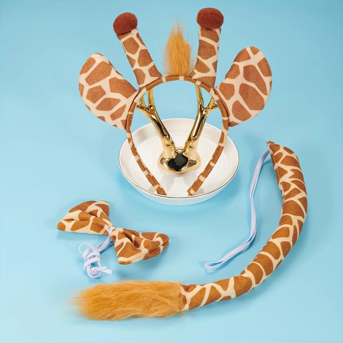 Cartoon Giraffe Costume Set for SafariThemed Dress Up Parties