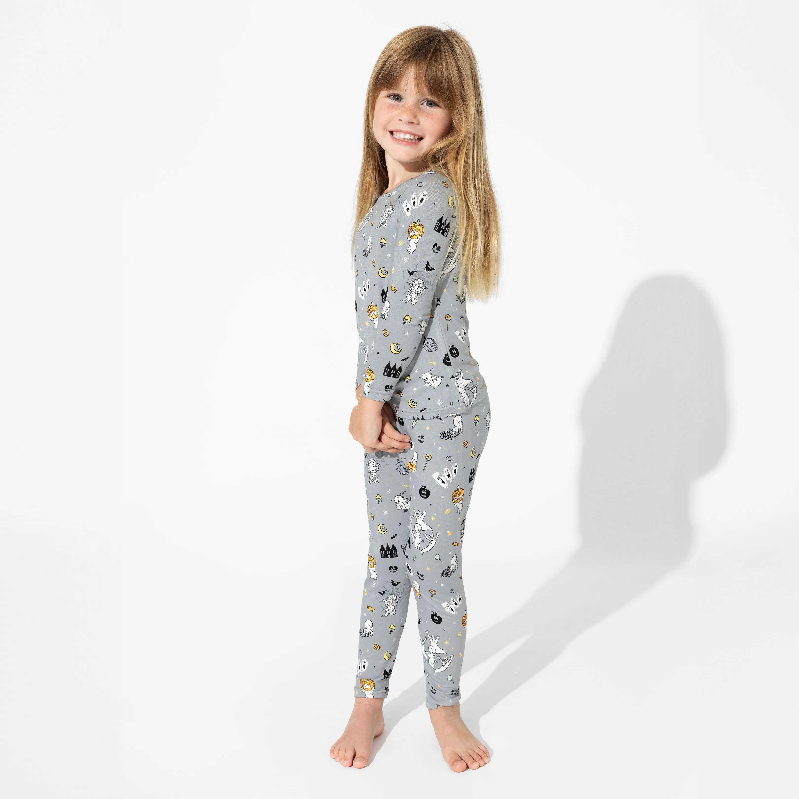 Casper Halloween Bamboo Kids Pajamas