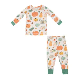 Crayon Pumpkins - L/S Loungewear Set