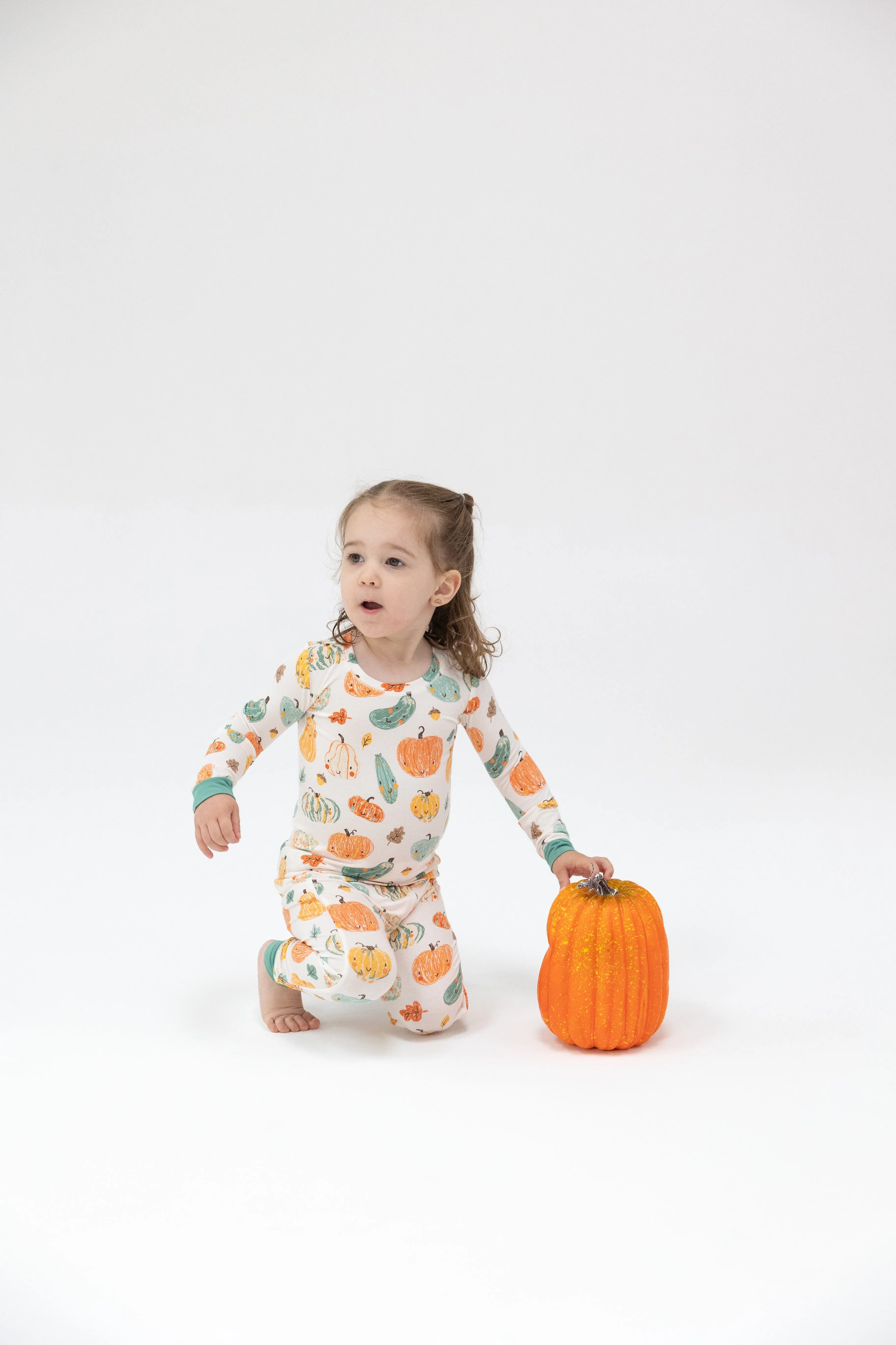 Crayon Pumpkins - L/S Loungewear Set