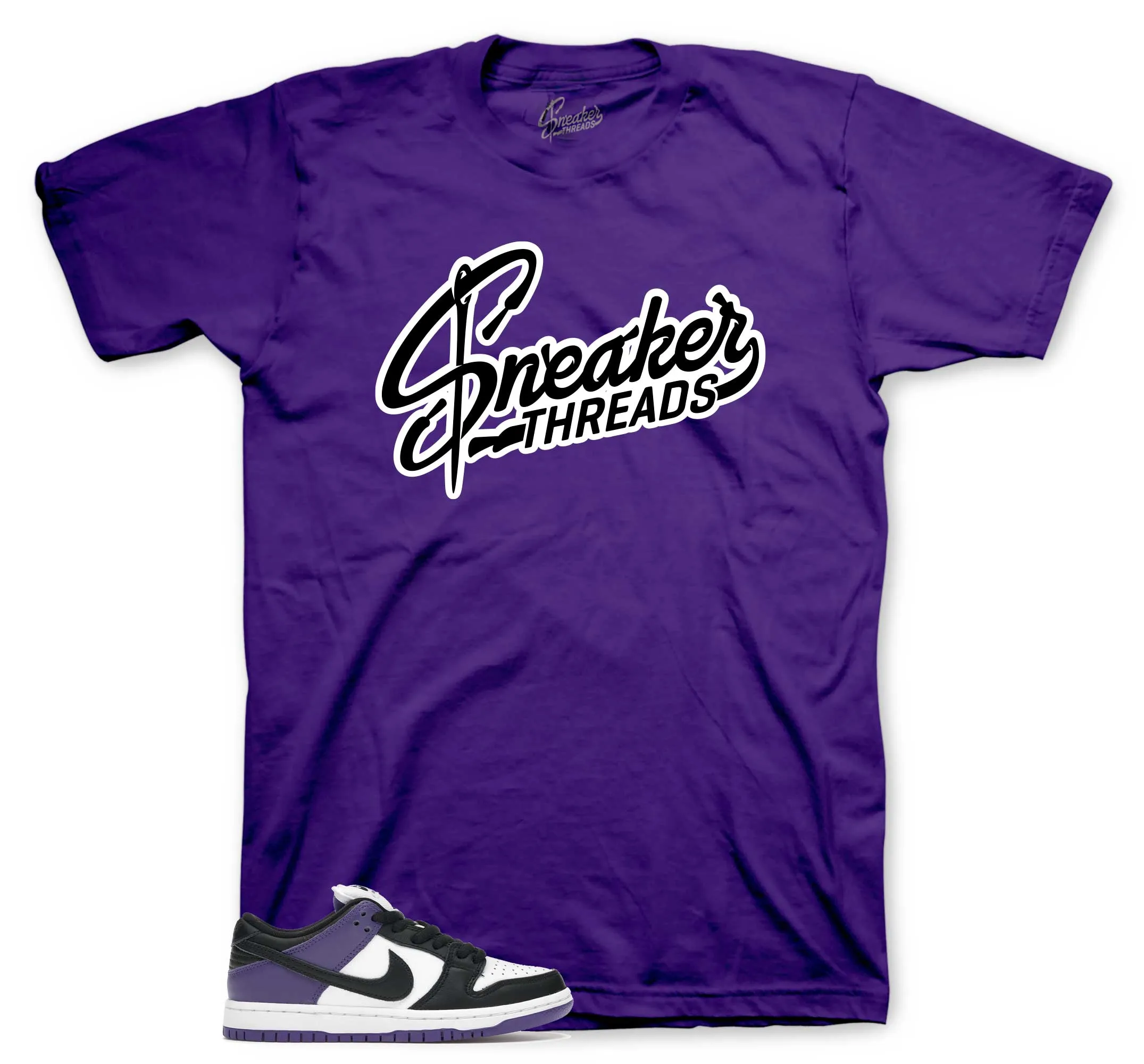 Dunk SB Low Court Purple ST Logo Shirt