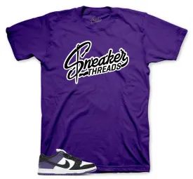 Dunk SB Low Court Purple ST Logo Shirt