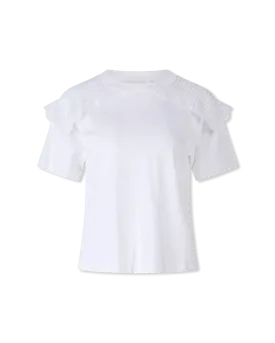 Eyelet Embroidered T-Shirt