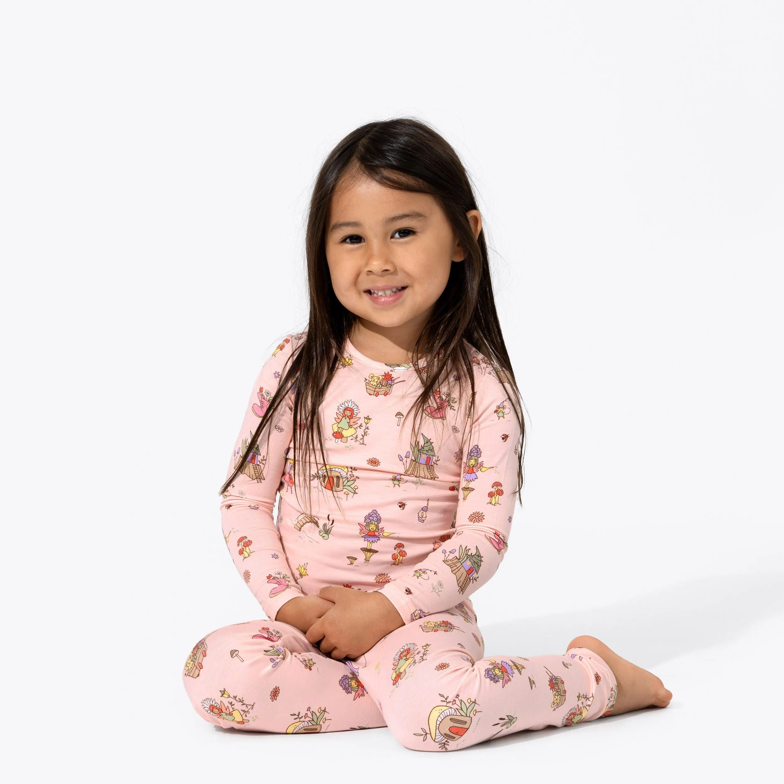 Fairy Garden Bamboo Kids Pajamas