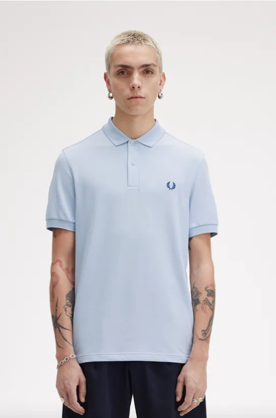 Fred Perry One Colour Shirt/Lightsmoke - New AW24