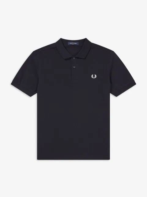 Fred Perry One Colour Shirt/Navy - CORE AW24