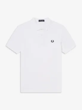 Fred Perry One Colour Shirt/White - CORE AW24