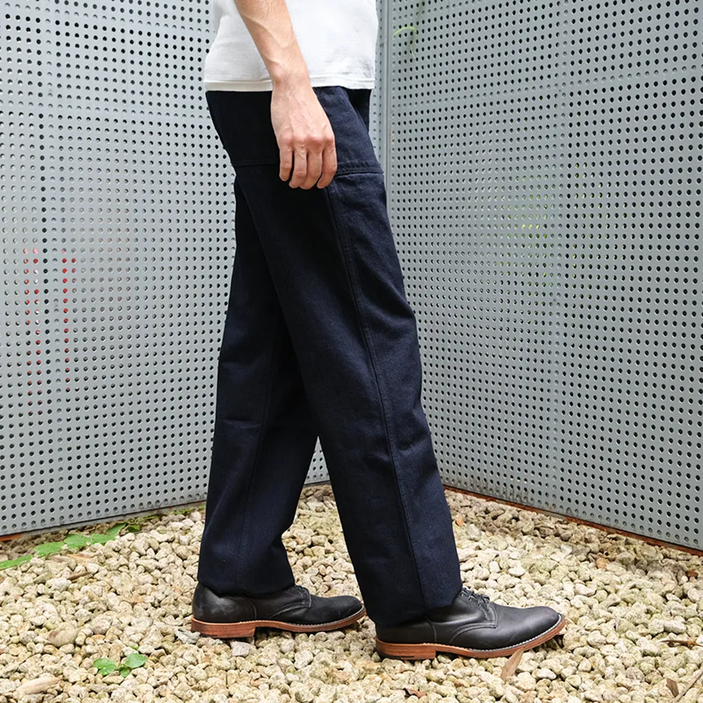 Japan Blue Indigo Dyed Baker Pants