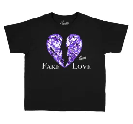 Kids - Court Purple 13 Love Shirt