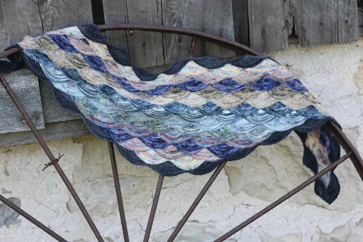 Koigu Pencil Box 2.0 Collection Patterns - Petite Shawl - PDF Download