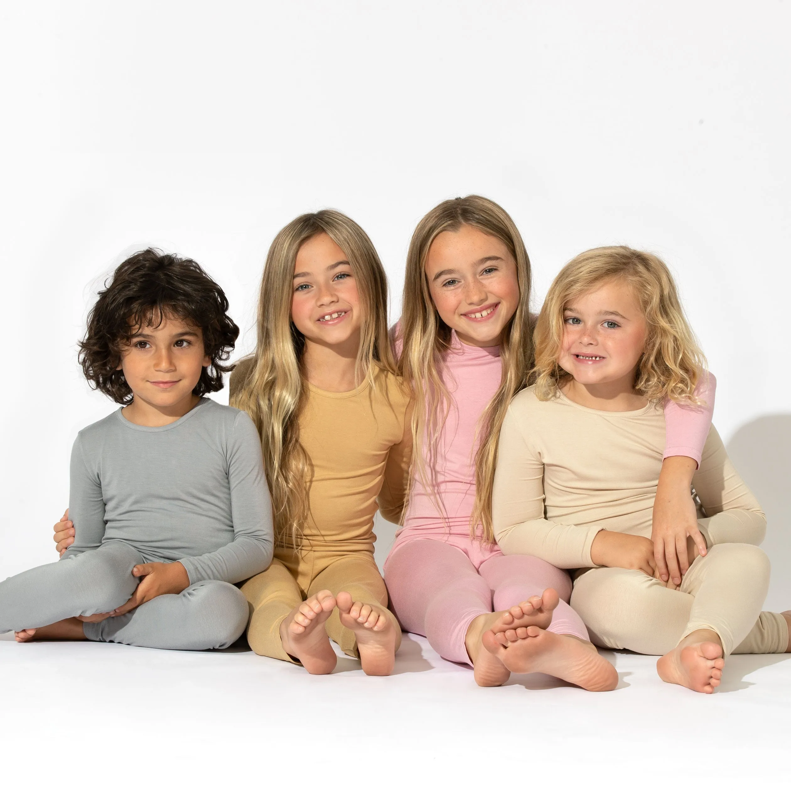 Latte Bamboo Kids Pajamas