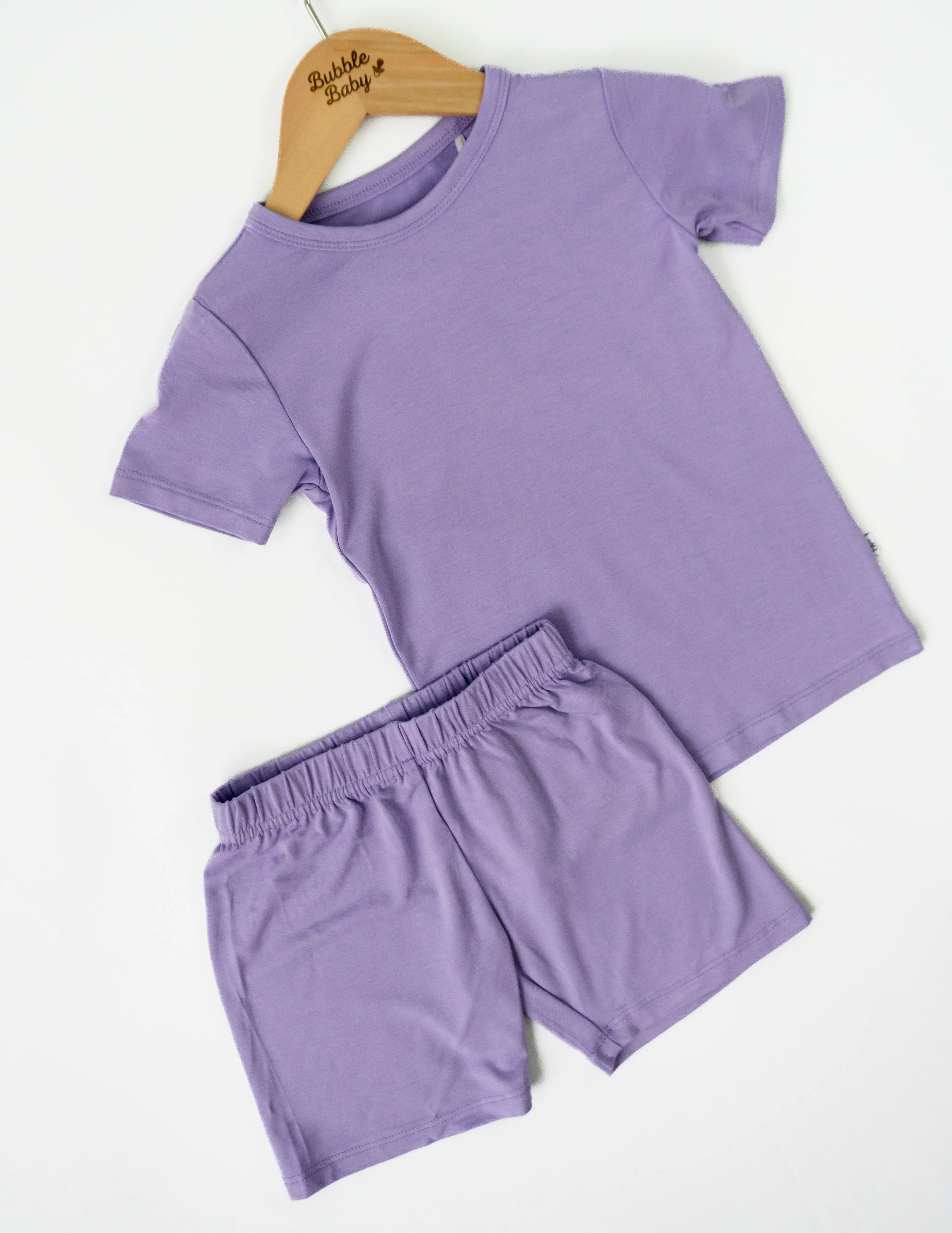 Lavender | Short Sleeve Pajamas