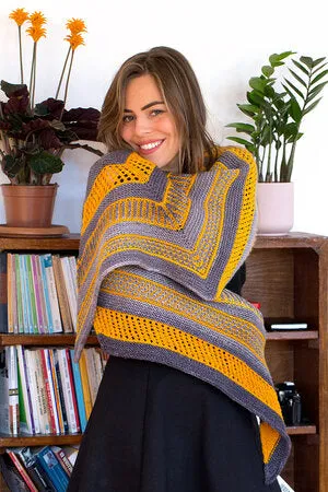 Maya Shawl Kit (2 color) (Urth Yarns) Online Only