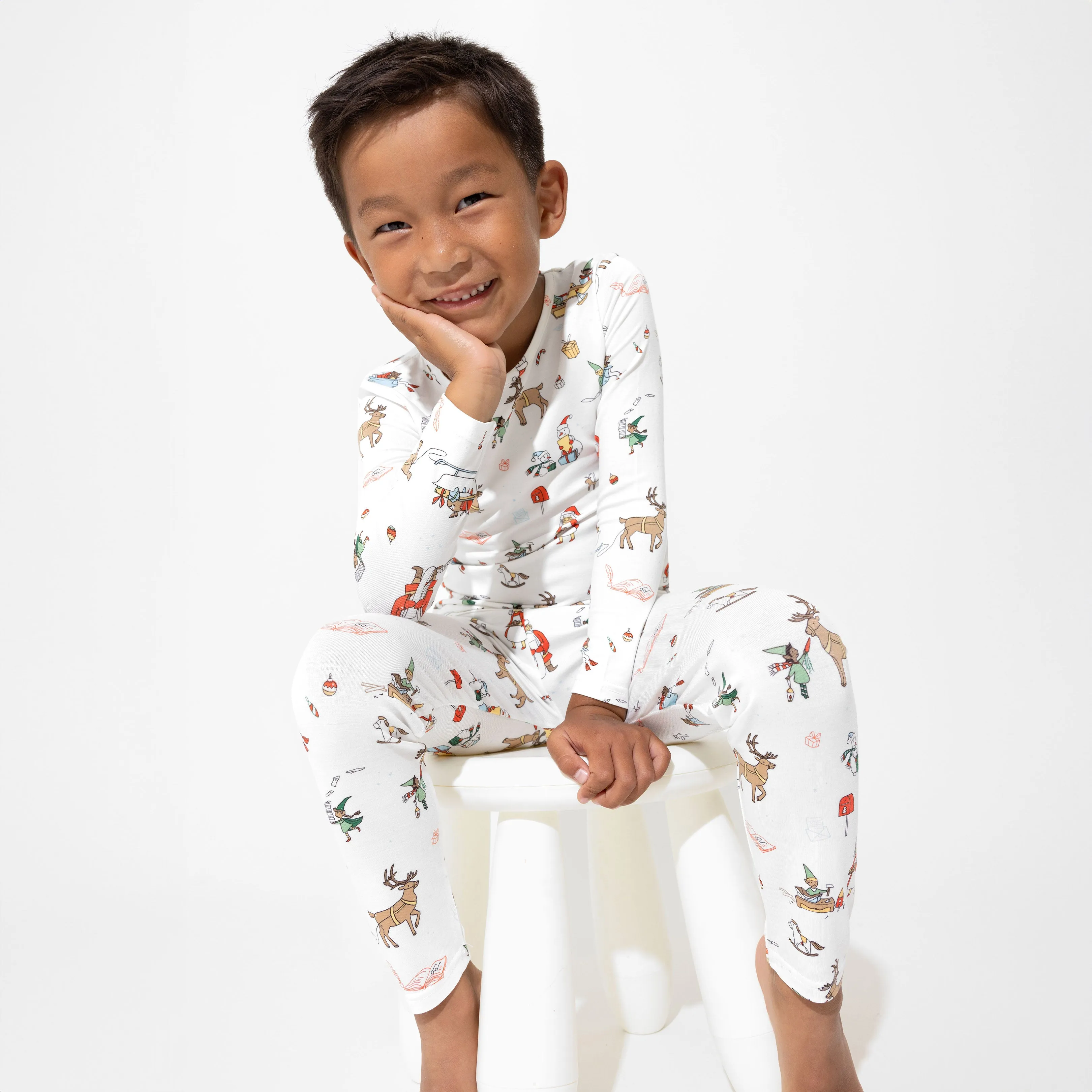 Merry & Bright Holiday Bundle - Bamboo Kids Pajamas