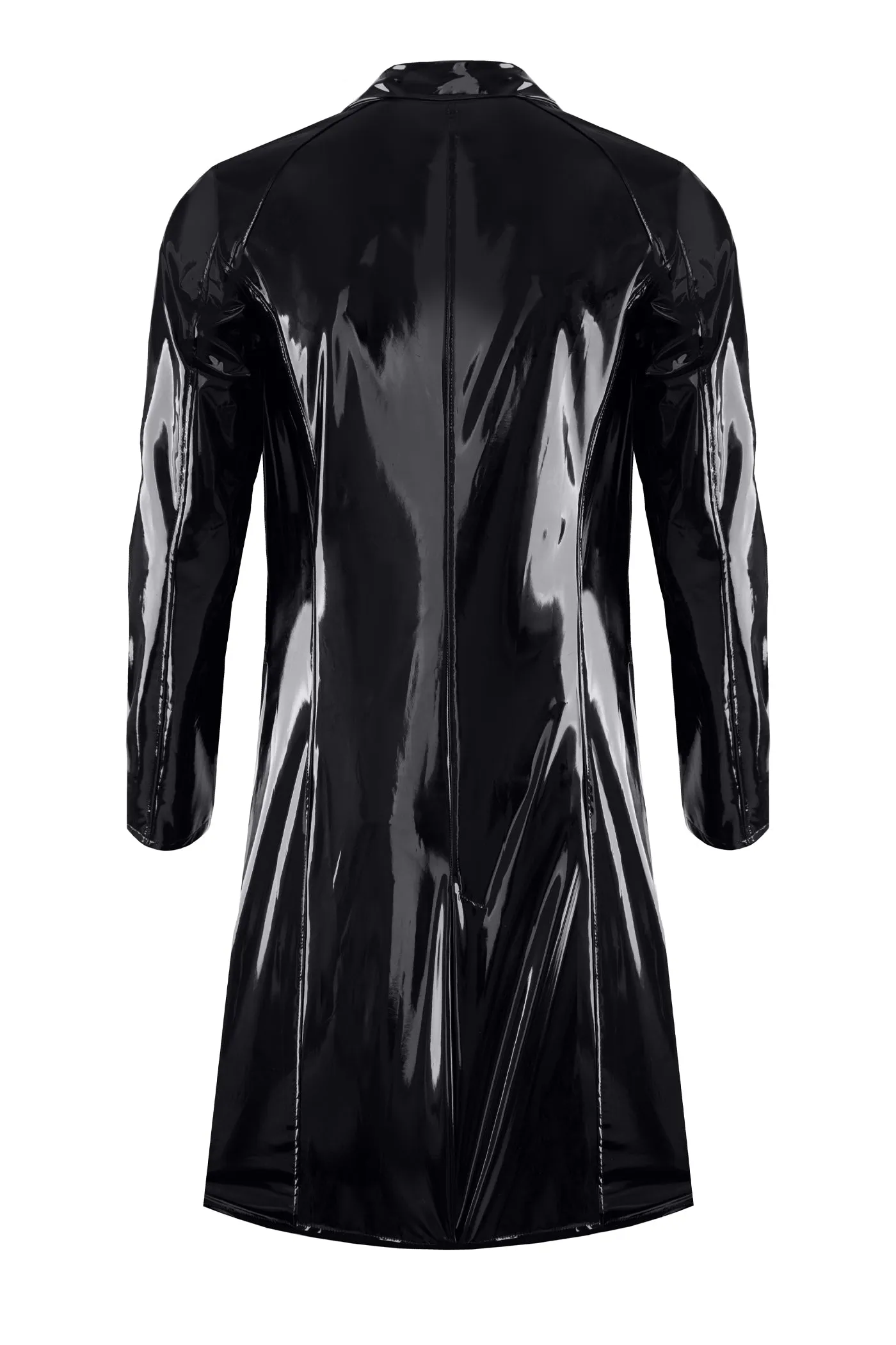 Midi Vinyl Coat RMStefanoPVC black - 2XL