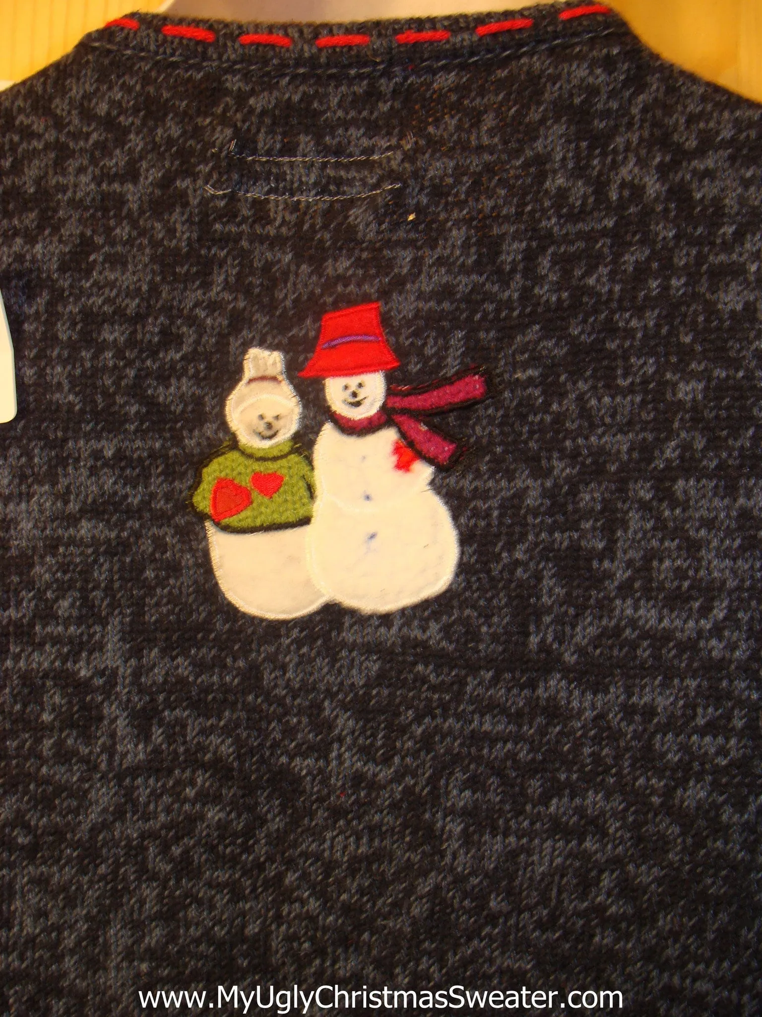 Need to Buy Christmas Sweaters? Light Up Sweater Vest with Snowmen