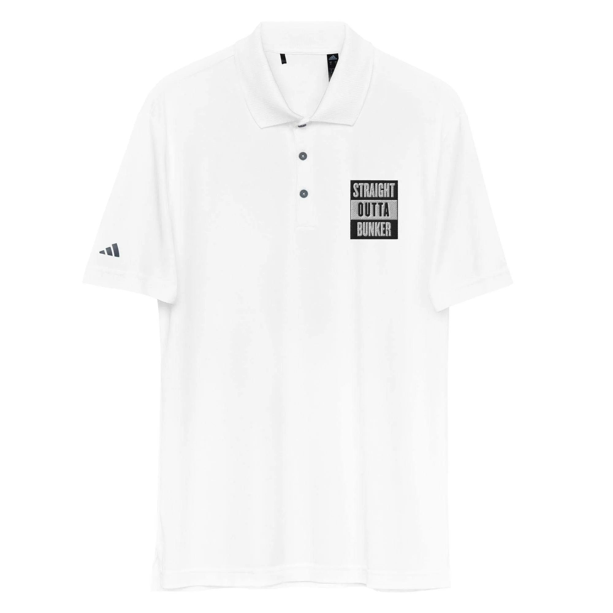 Outta Bunker Adidas Performance Polo Shirt