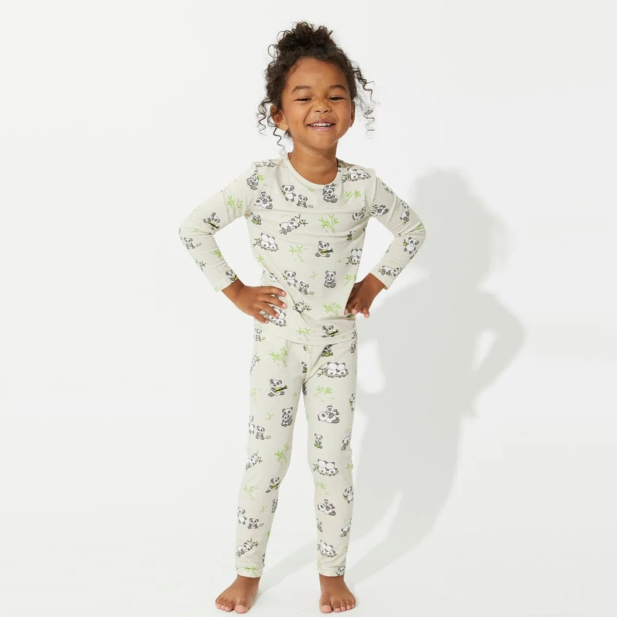 Panda Bamboo Kids Pajamas