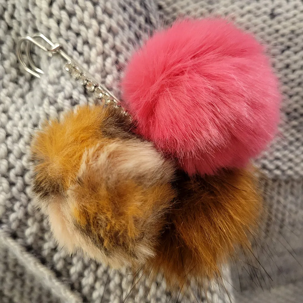 pompom shawl pins {accessories}