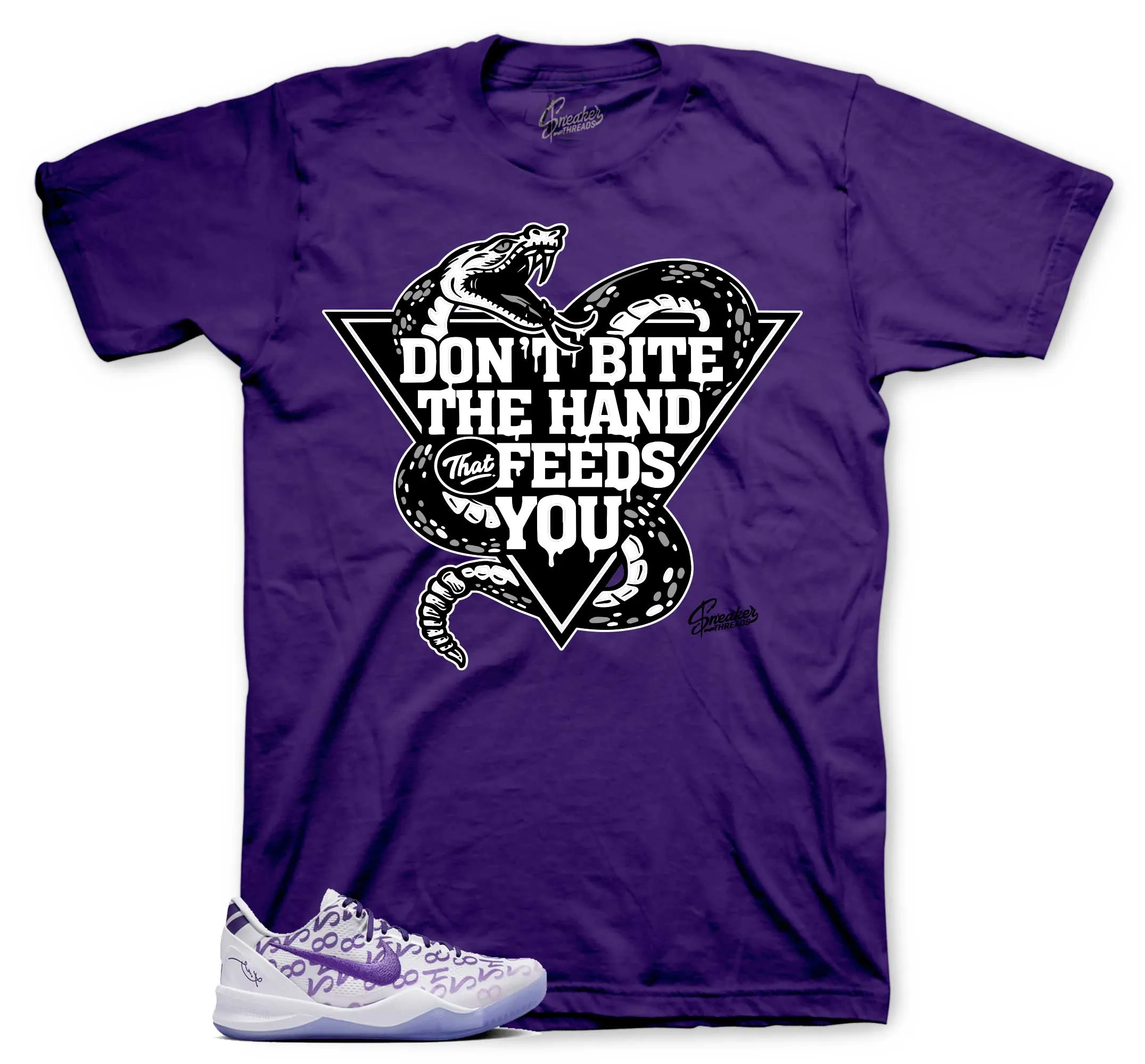 Protro 8 Court Purple - Don't Bite Shirt