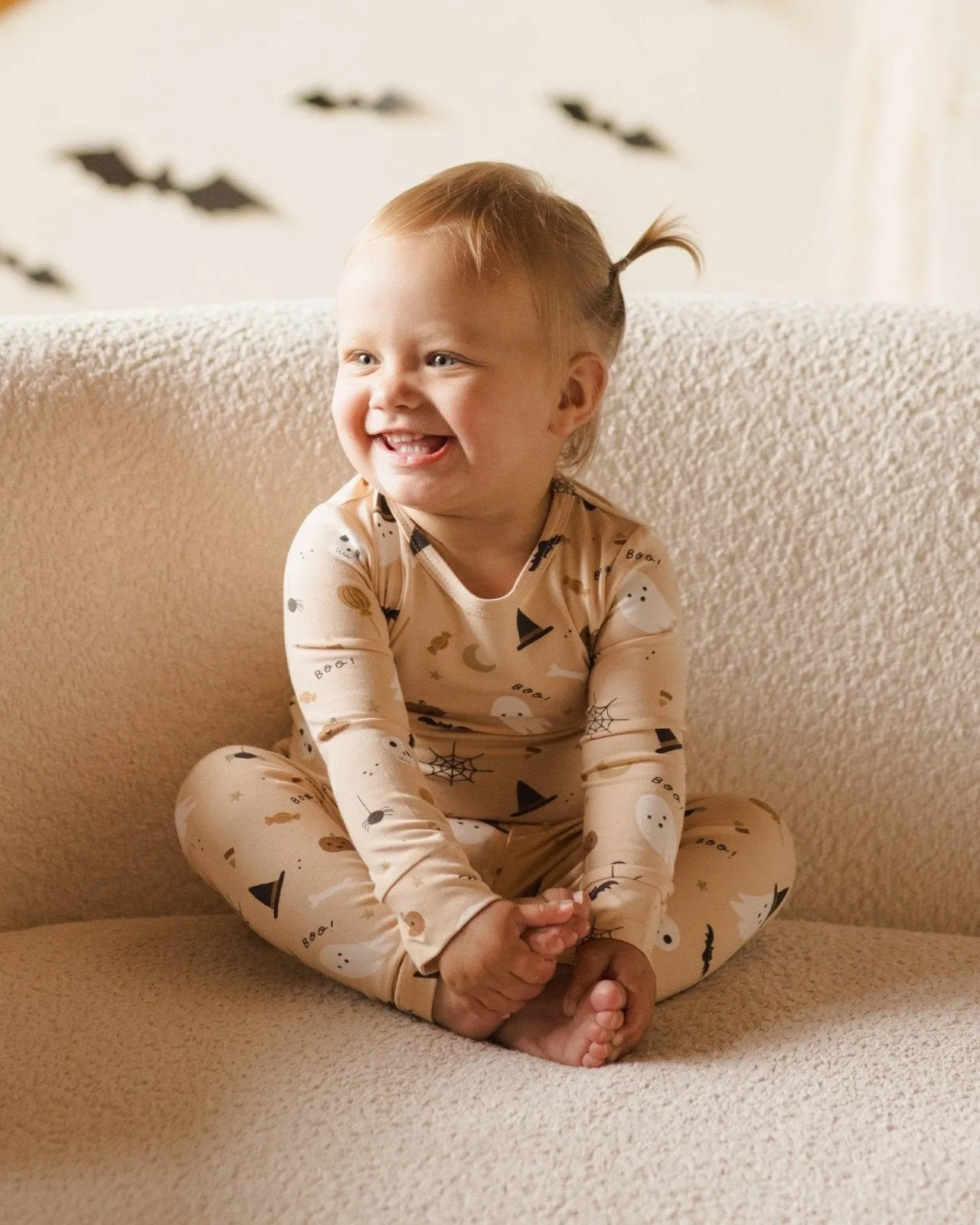 Quincy Mae Halloween Bamboo Pajamas Set