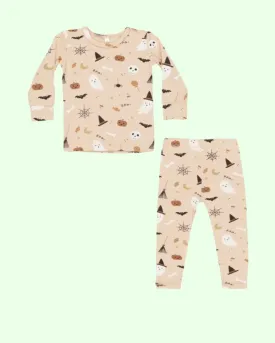 Quincy Mae Halloween Bamboo Pajamas Set