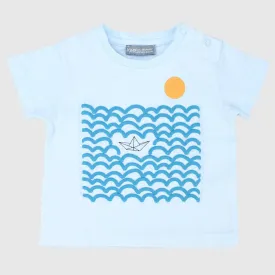 Shiny Sailing Day Short-Sleeved T-Shirt