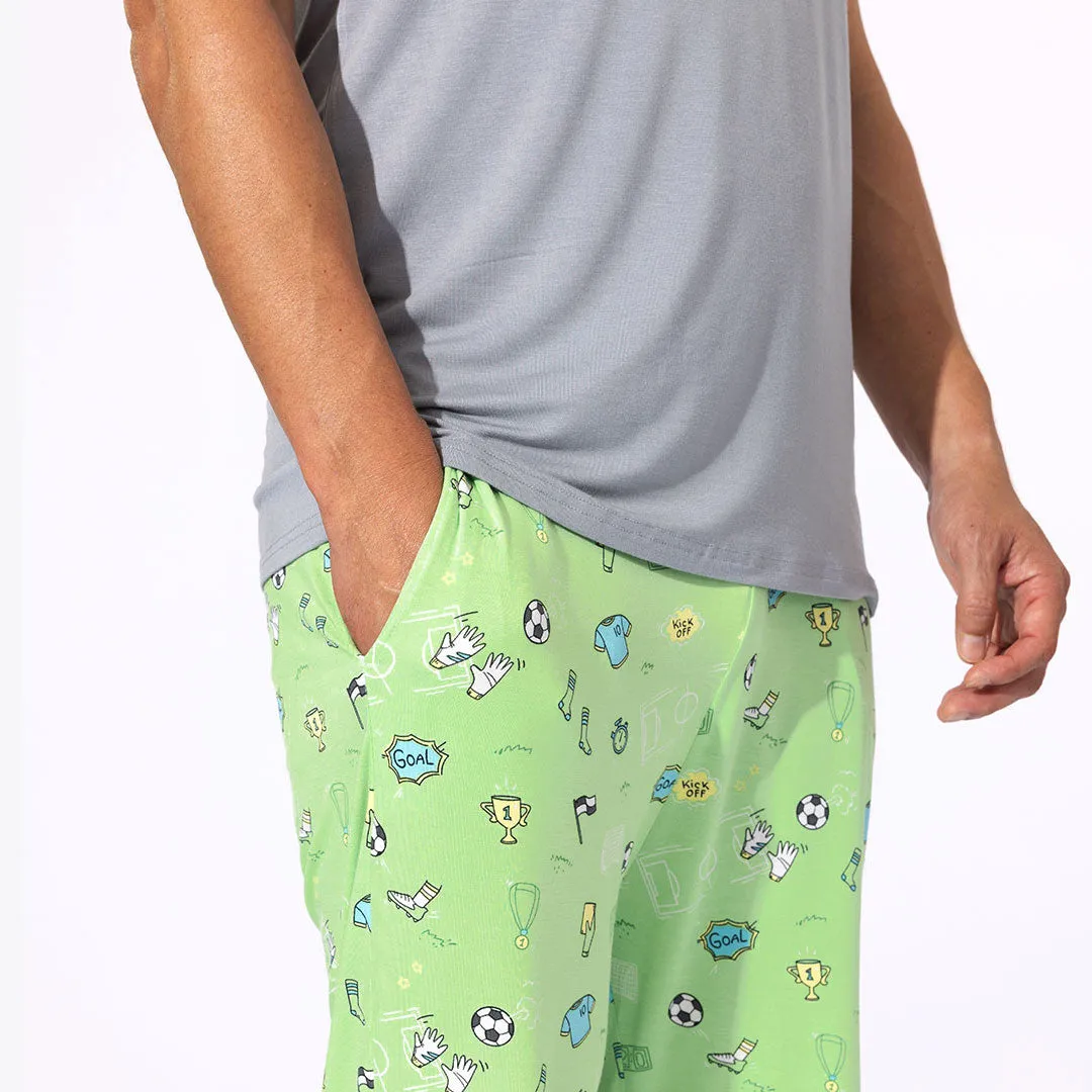 Soccer Bamboo Men's Pajama Set