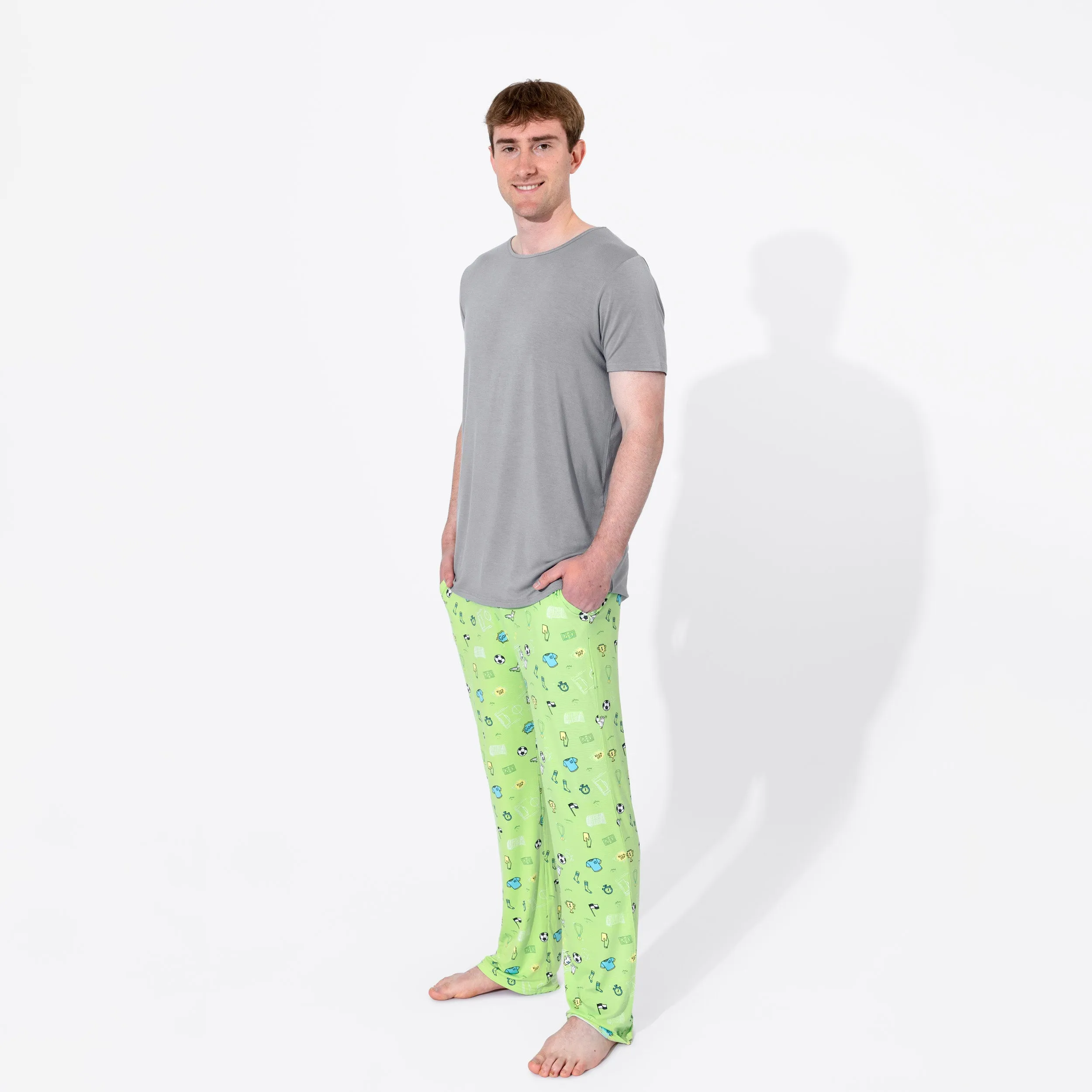 Soccer Bamboo Men's Pajama Set