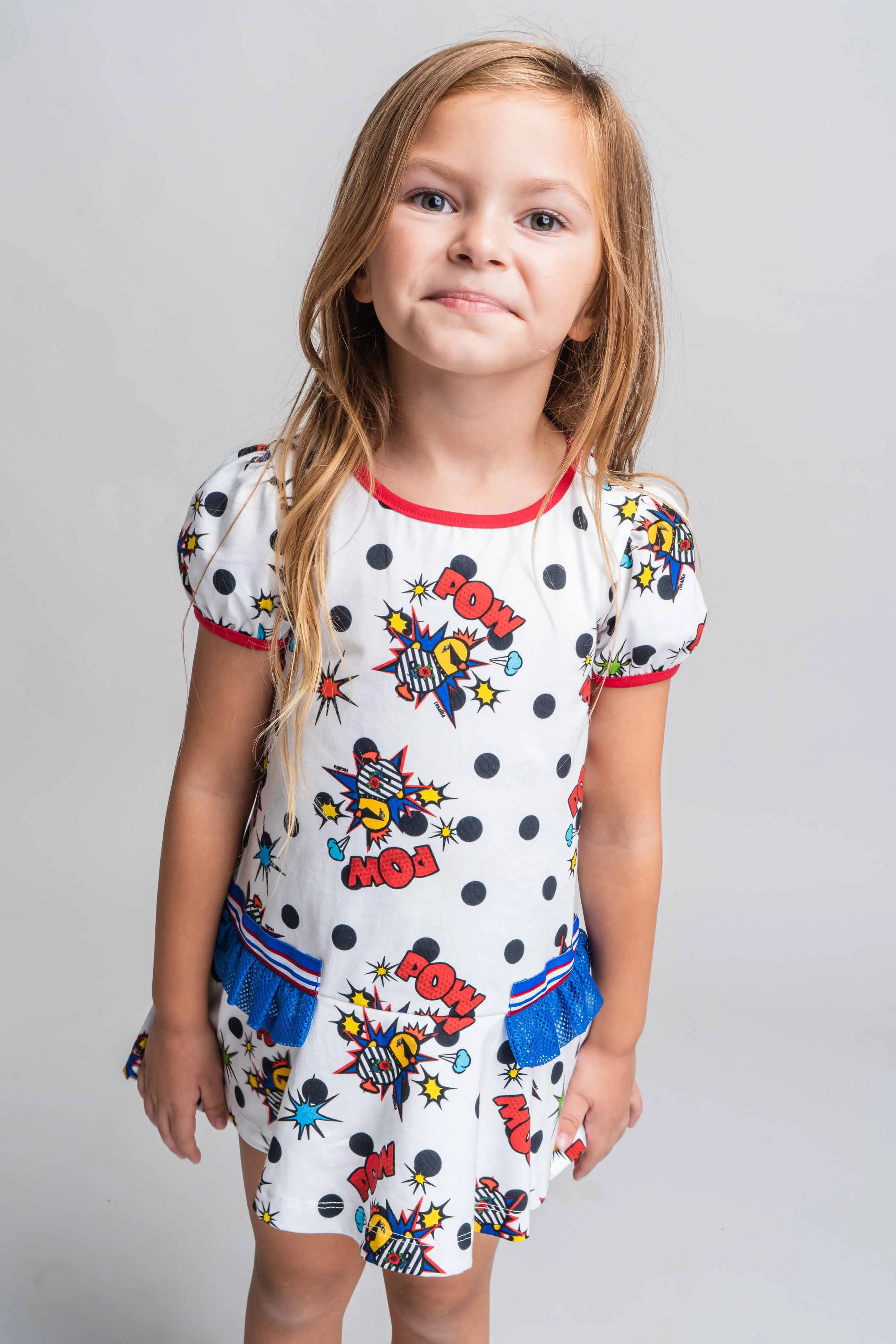 SS21 Rosalita Girls Berry Pow Dress