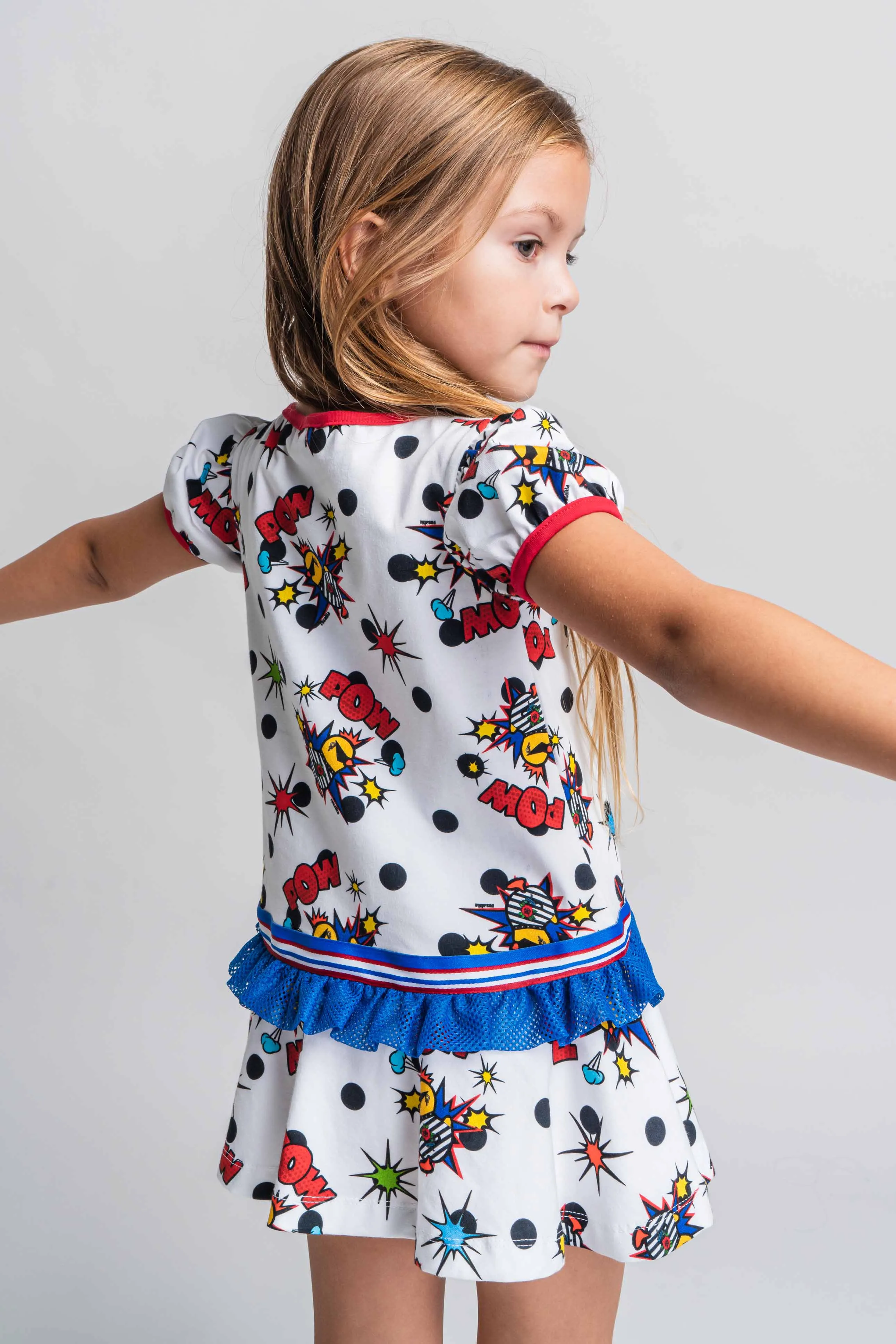 SS21 Rosalita Girls Berry Pow Dress