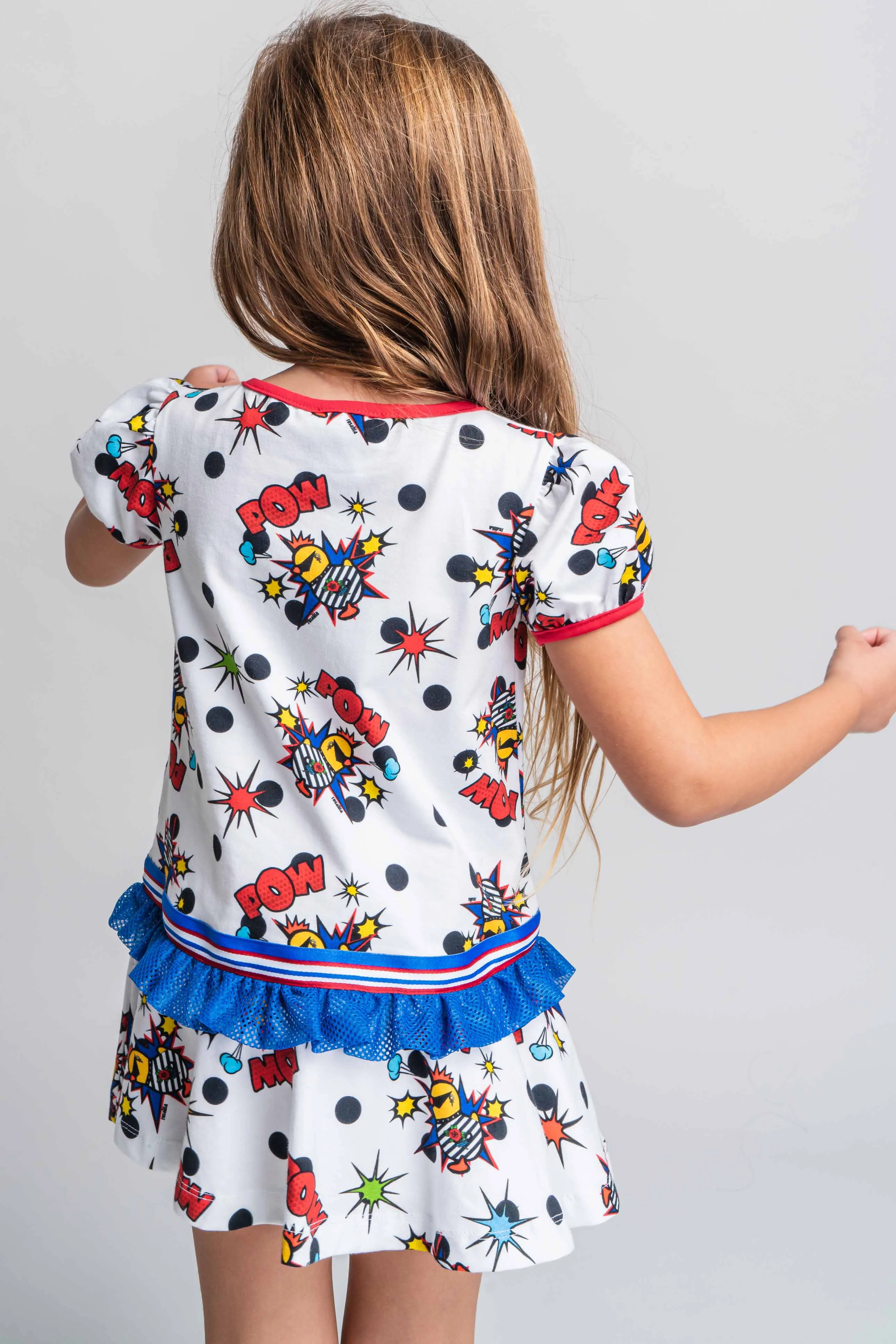 SS21 Rosalita Girls Berry Pow Dress