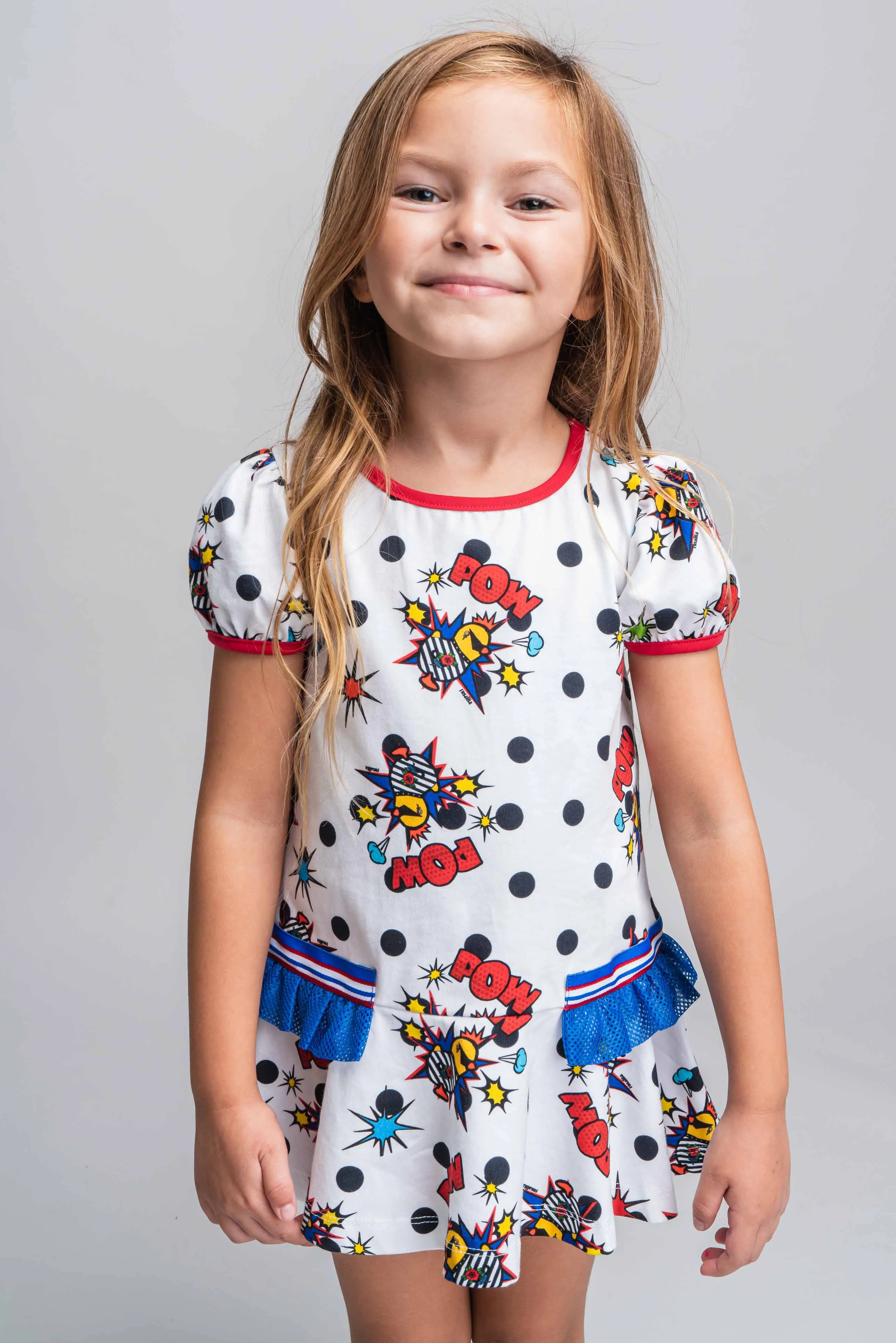 SS21 Rosalita Girls Berry Pow Dress