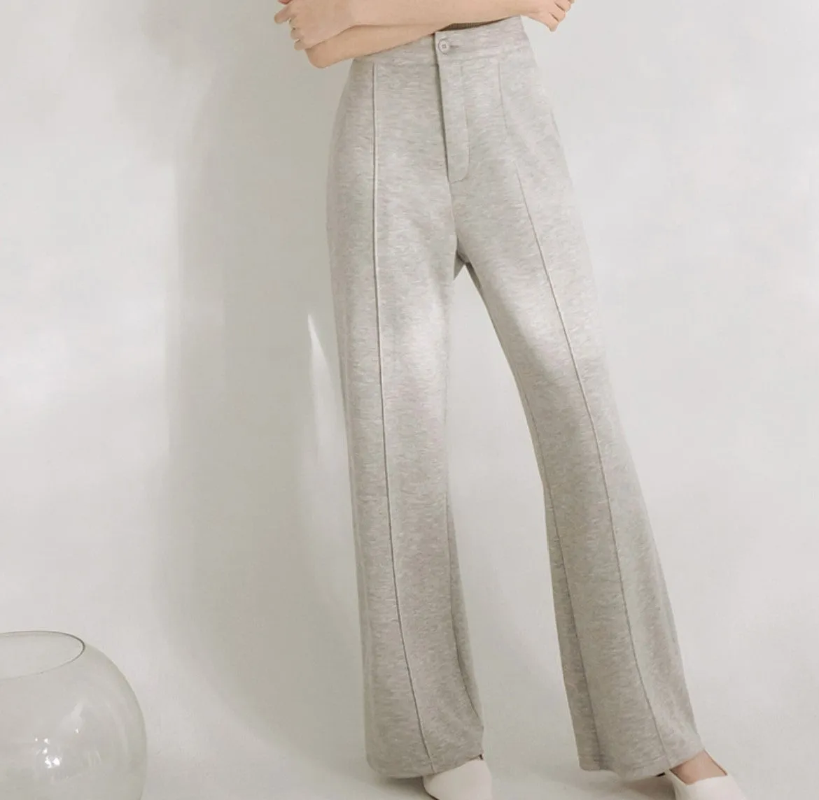 Stretchy Slimming Fit Elastic Waist Long Pants Trousers