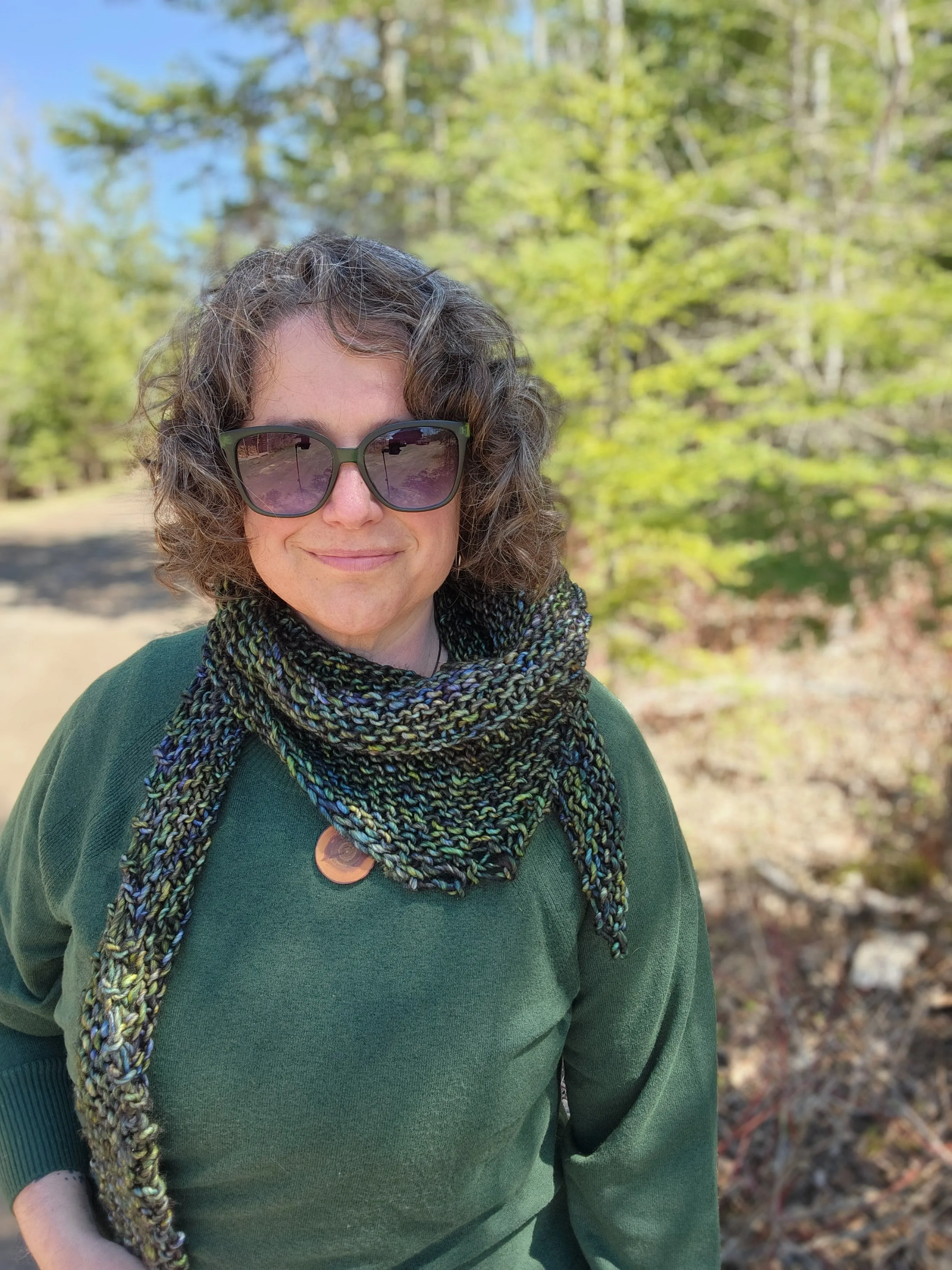 Sugarloaf Shawl Knitting Pattern