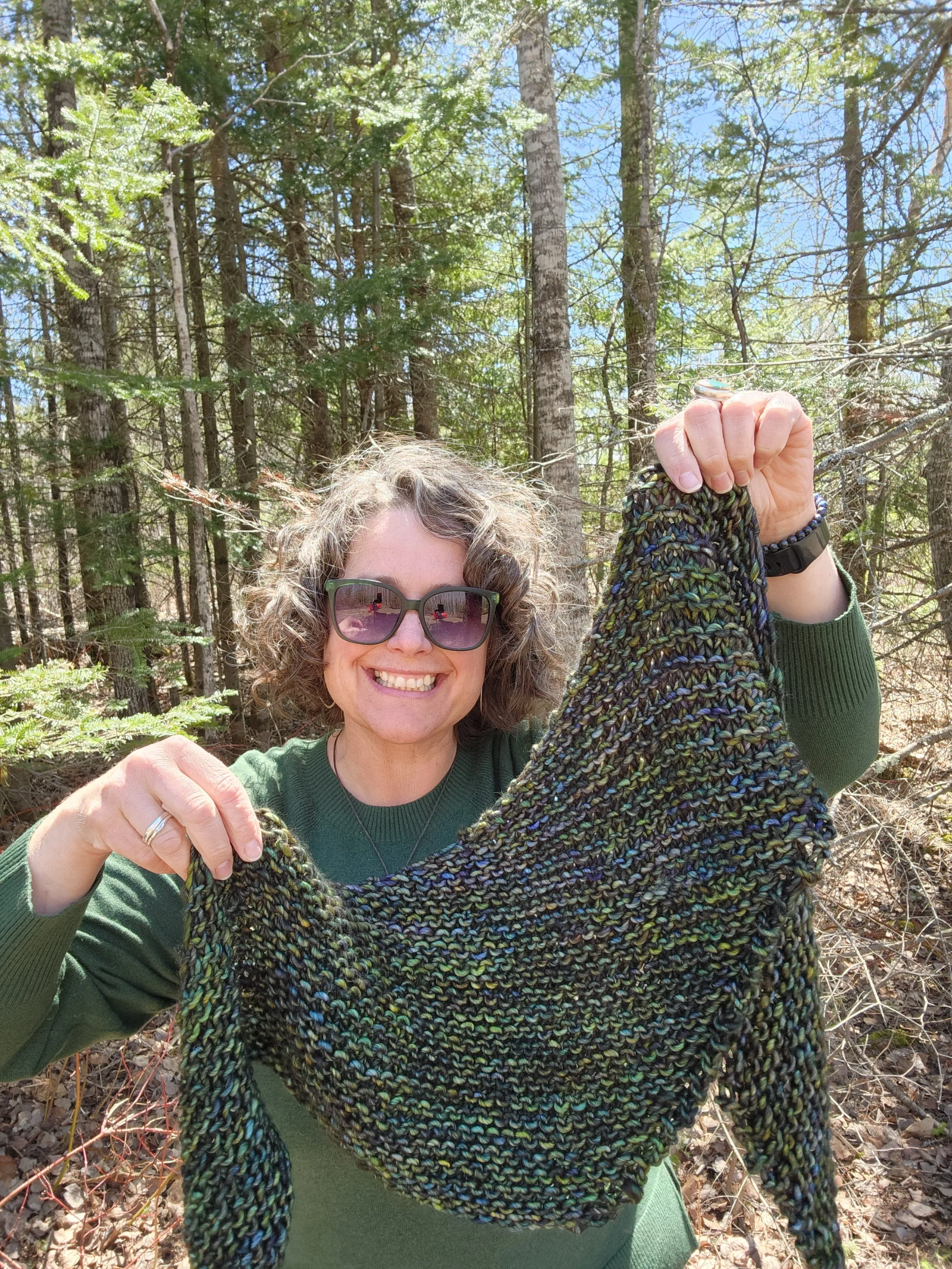 Sugarloaf Shawl Knitting Pattern