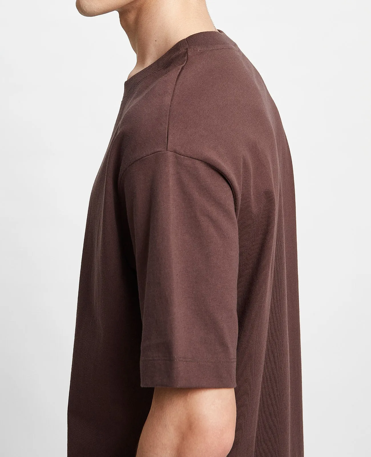 Supima Oversized Crew Neck Tee