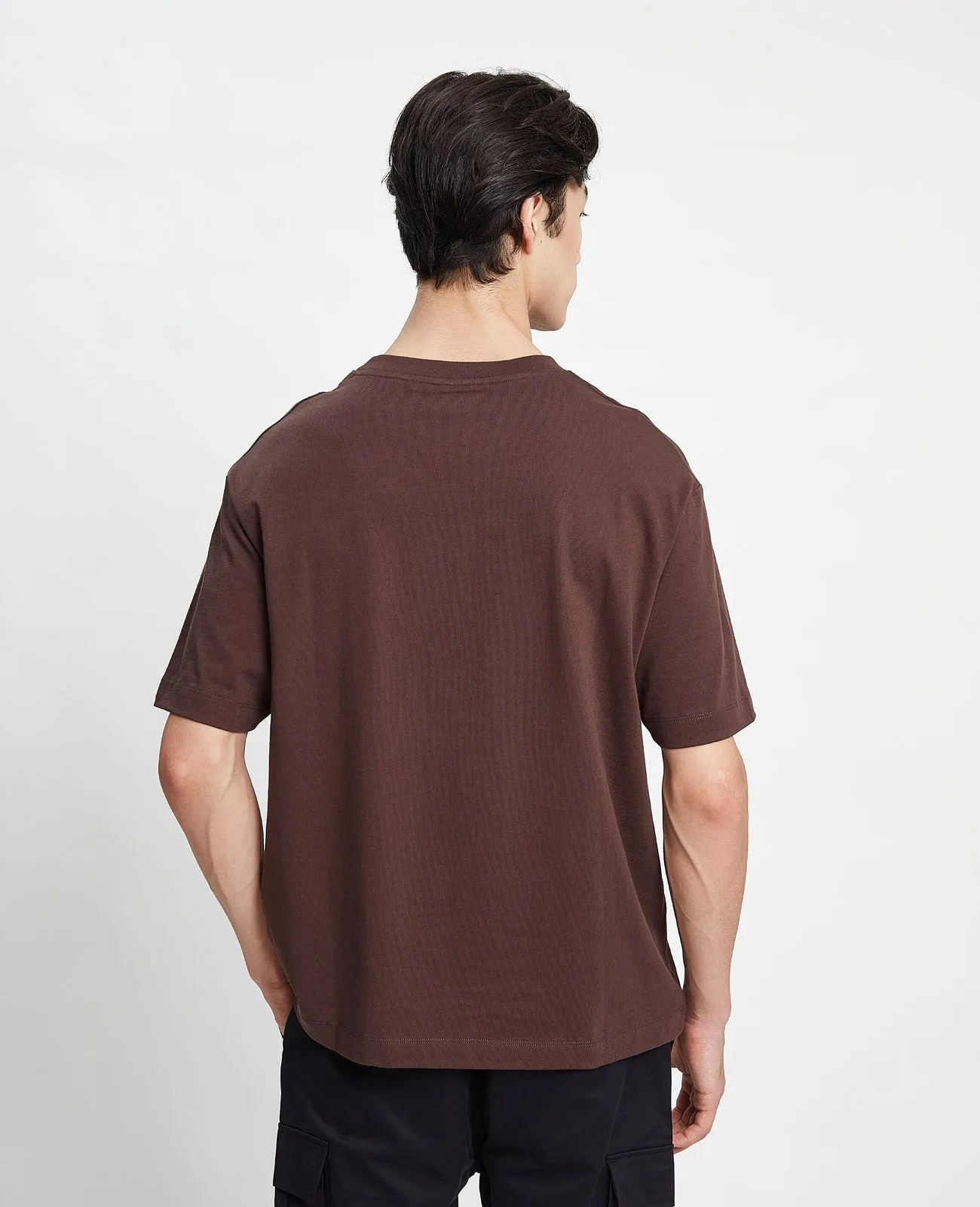 Supima Oversized Crew Neck Tee