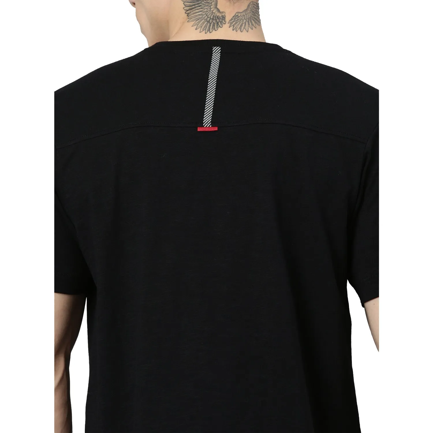 TVS Racing Crew Neck Solid Slub Tee