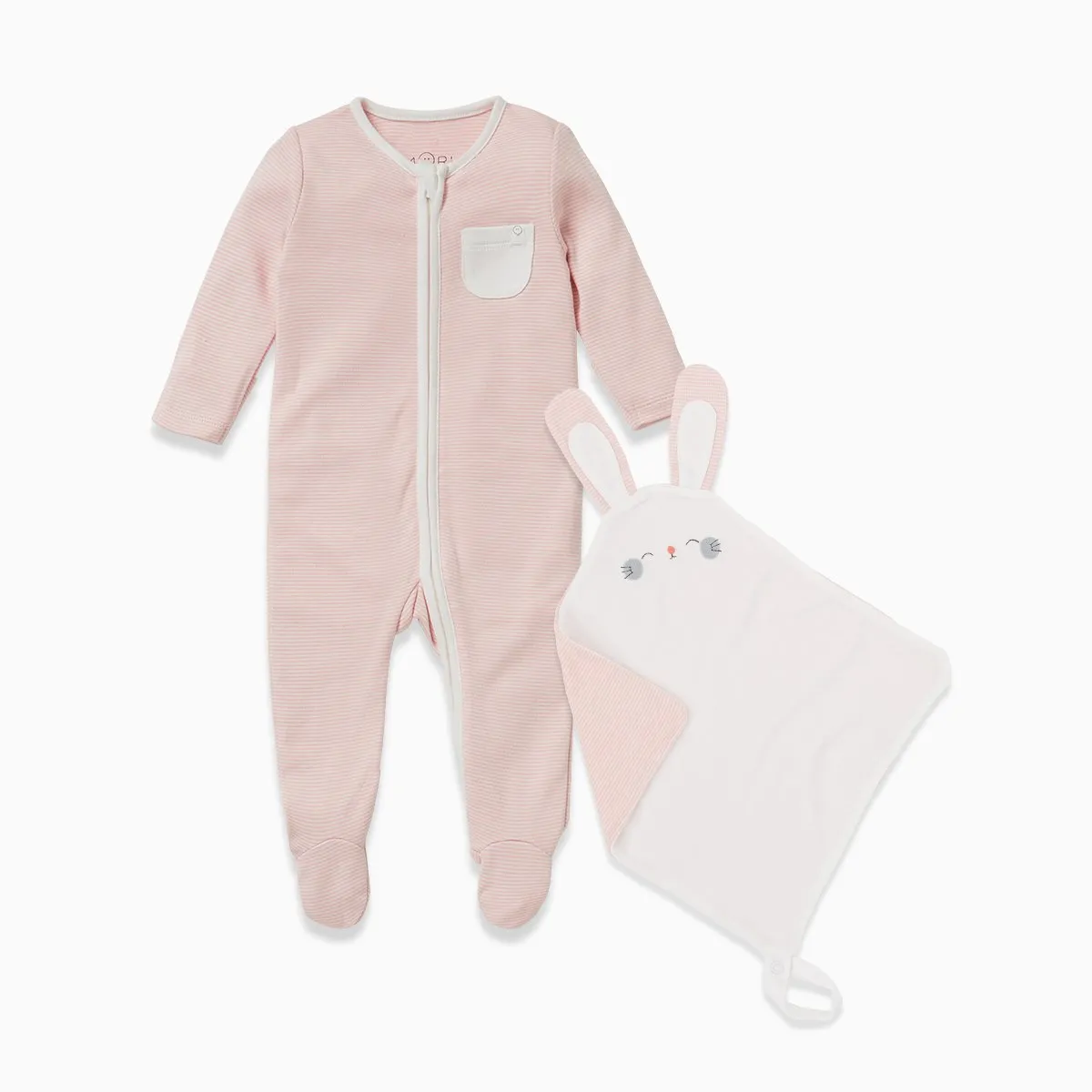 Zip Baby Pajamas & Comforter Set